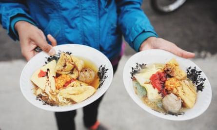 Bakso, Javanese meatball and noodle soup.